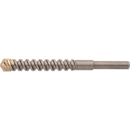 Cle-Line 1889 1/4 12In OAL HSS Heavy-Duty Bright 118 Point Fast Helix-Carbide Tipped Masonry Drill