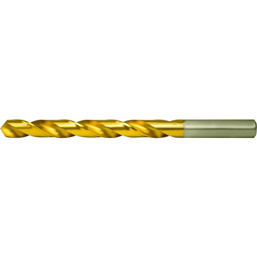 Cle-Line 1898-TN 3.70mm HSS General Purpose TiN 118 Point Jobber Length Drill - Pkg Qty 12