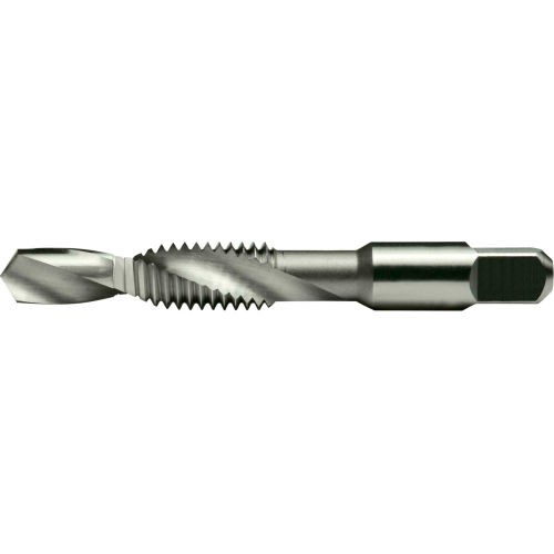 Cle-Line 0450 1/2-13UNC 2-Flute Bright Combination Tap and Drill - Pkg Qty 3