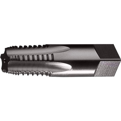 Cle-Line 0464 1 1/4-11 1/2NPT 5-Flute Bright Interrupted Thread Taper Pipe Tap - Pkg Qty 3