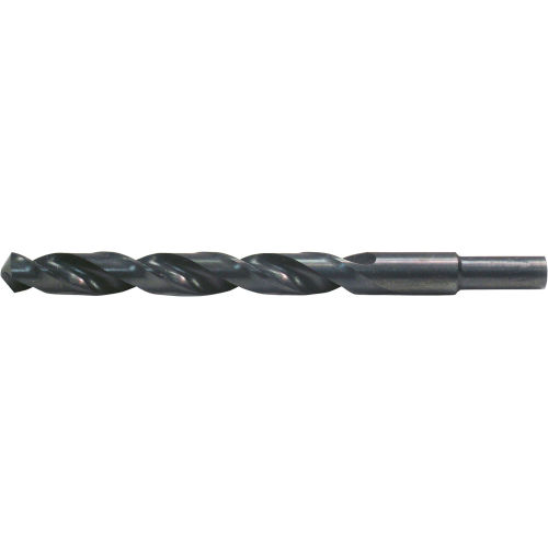 Cle-Line 1900 29/64 HSS General Purpose Steam Oxide 118 Point 3/8 reduced Shank Jobber Length Drill - Pkg Qty 6