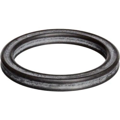 214 Quad Ring (X-Ring), 1ID x 1-1/4OD, 70 Duro, Round, Black