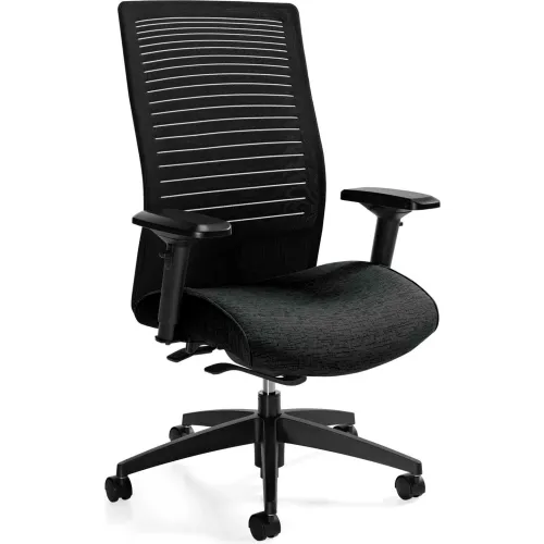 Global Loover High Mesh Back Weight Sensing Synchro-Tilter Chair