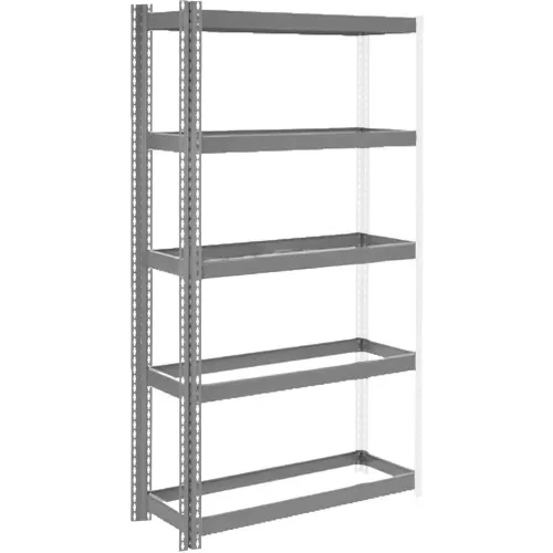  Global Industrial 7 Shelf Steel Shelving with (48) 4