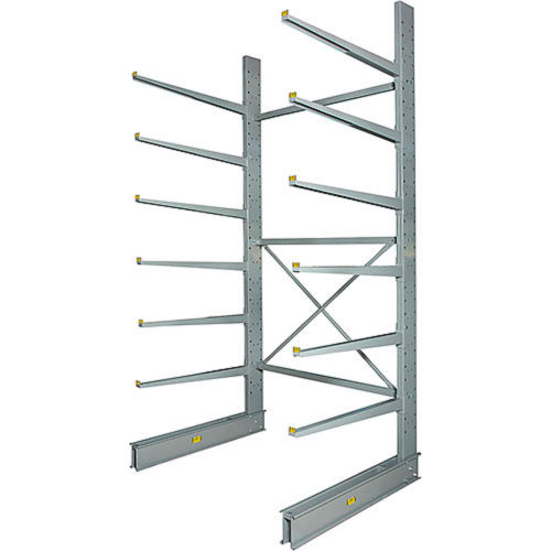 Global Industrial™ Cantilever Rack Single Sided Add-On Heavy Duty 72"W x 58"Dx12'H W/ Lip