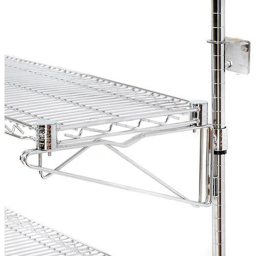 Nexel&#174; Poly-Green&#174; Wall Mount Wire Shelf - Additional Level 42&quot;W x 18&quot;D
