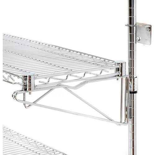 Nexel® Poly-Green® Wall Mount Wire Shelf - Additional Level 42"W x 14"D