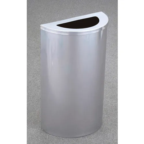 Glaro, Inc. Steel Open Trash Can