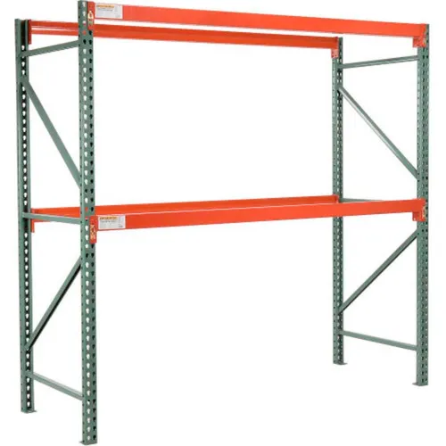 Metal pallet hot sale racks