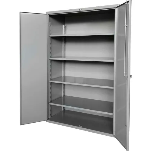 60 in. W x 32 in. D Heavy Duty Steel, 4 Door Storage Cabinet