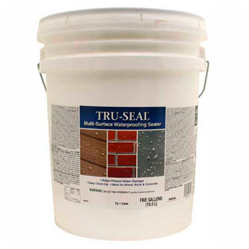 TRU-SEAL Water-Base Multi-Surface Sealer, Clear, 5-Gallon - 149315