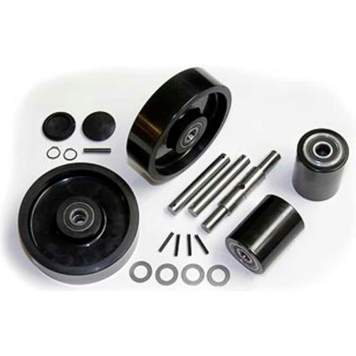Complete Wheel Kit for Manual Pallet Jack GWK272744CK Fits Wesco