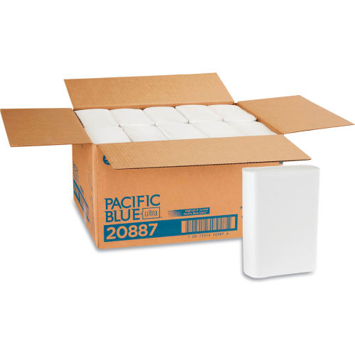 Big Fold Z Paper Towels, 10-1/4 x 11, White, 220/Pack, 10/Carton - GEP20887