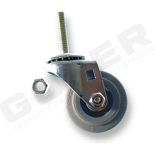 Replacement Swivel Caster Assembly - W/ Hardware For Nilfisk/Advance 56104385