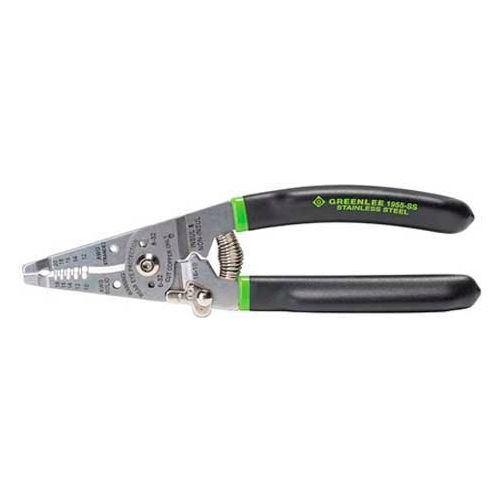 Greenlee 1955-SS Pro Stainless Wire Stripper, Cutter And Crimper Curve