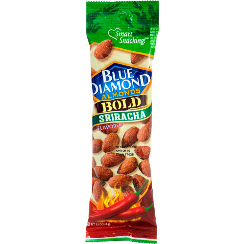 BLUE DIAMOND Almonds Bold Sriracha, 1.5 oz, 12 Count