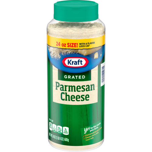 KRAFT 100 Grated Parmesan Cheese, 24 oz