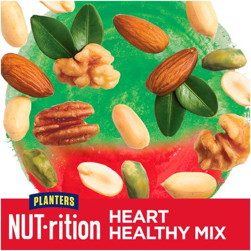 PLANTERS NutRition Heart Healthy Mix, 1.5 oz, 18 Count