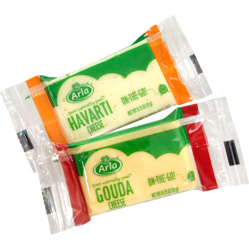 Arla Havarti and Gouda Cheese Snack, 24 Count