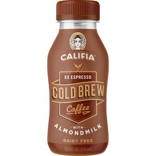 CALIFIA FARMS Cold Brew Coffee XX Espresso With Almond Milk, 10.5 Oz, 8 ...