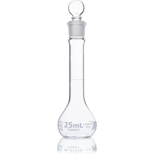 Flask, Volumetric, Wide Mouth, Globe Glass, Class A, To Contain (TC ...