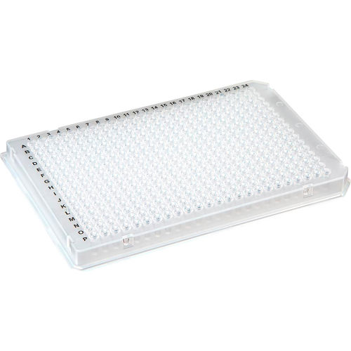 384 Well Pcr Plate A24p24 Two Notch Design Roche Style Clear 10pack 