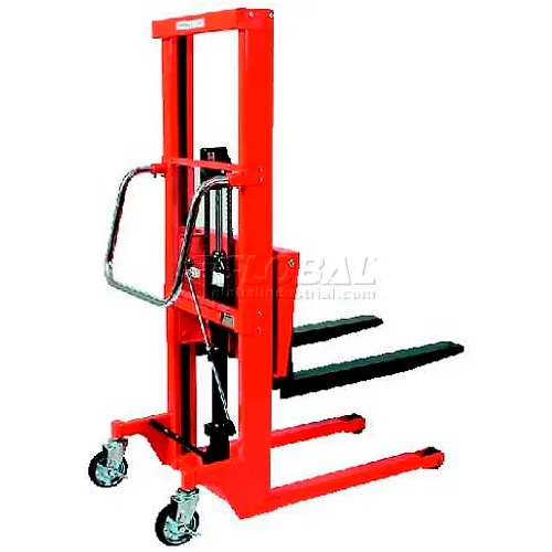 HAMACO Hydraulic Stacker HFHHE60015 Step Type 1322 Lb. Capacity