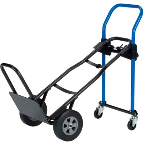 Harper™ JDCJ8523EN 3in1 Convertible Hand Truck Solid Rubber & Nose