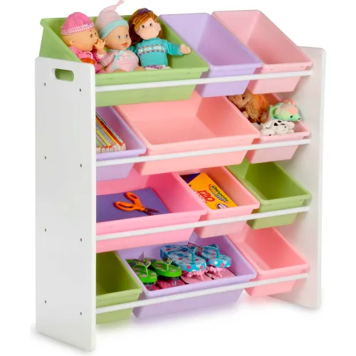 White toy best sale bin organizer