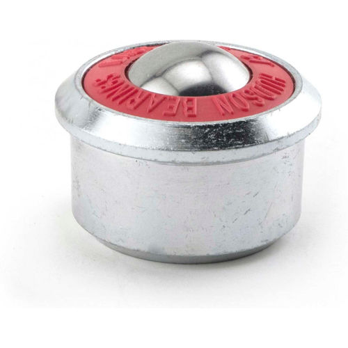 Hudson Heavy Duty 1-3/16 Carbon Steel with Plastic Cover Drop-In Ball Transfer
