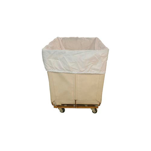 HG Maybeck Hamper Basket Liner, 200 Denier Nylon, 24 Bushel, White