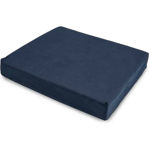 DMI Foam Wheelchair Seat Cushion - Navy