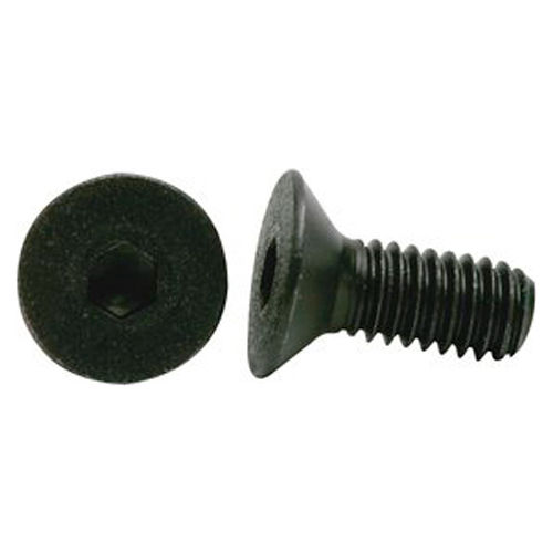 4-40 x 1/4" Flat Socket Cap Screw - Steel - Black Oxide - UNC - Pkg of 100 - USA - Holo-Krome 60002