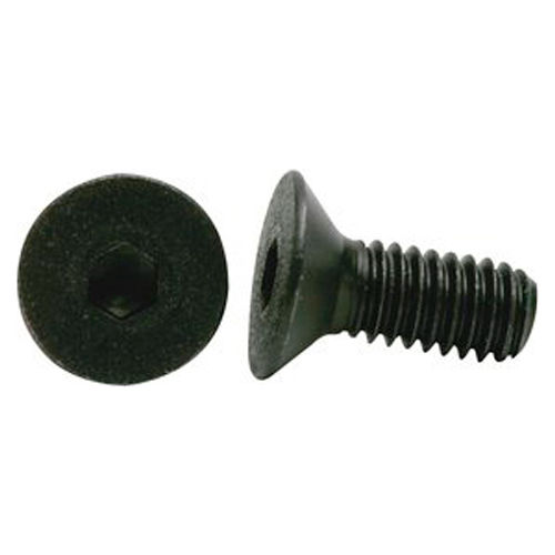 8-32 x 3/8&quot; Flat Socket Cap Screw - Steel - Black Oxide - UNC - Pkg of 100 - USA - Holo-Krome 60032