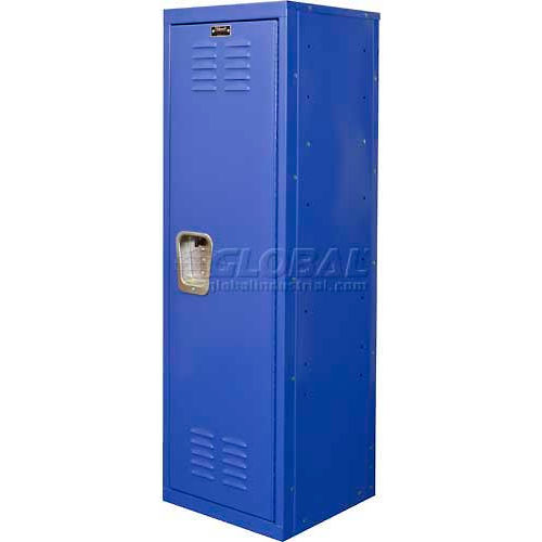 Hallowell® Kid Locker, 15"W X 15"D X 54"H, Grand Slam Blue