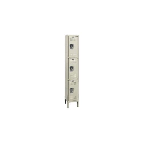 Hallowell® 3-Tier 3 Door Corrosion Resistant Locker, 12