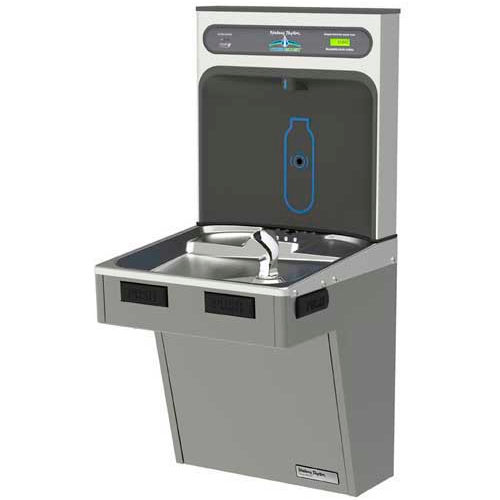 Halsey Taylor HydroBoost Unfiltered Water Refilling Station, Wall Mount, Light Gray