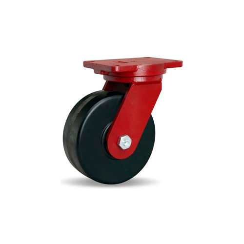 Hamilton® Extra HD Forged Swivel 8 x 3 Plastex Roller 3000 Lb. Caster