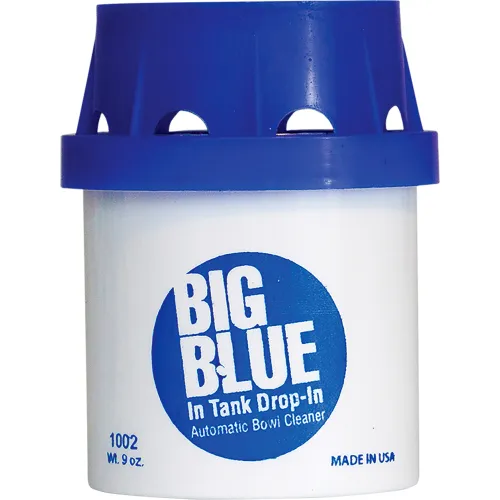 Nilodor Big Blue Tank Drop In Toilet Cleaner Fresh Scent 12 Case