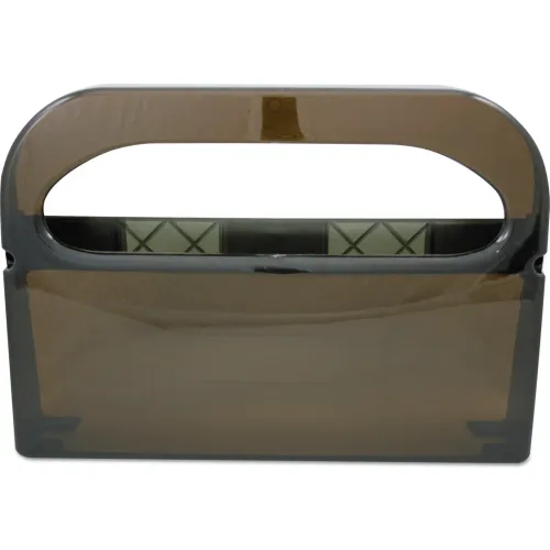 Health Gards Toilet Seat Cover Dispenser, Half-Fold, 16 x 3.25 x 11.5, Smoke Health Gards Toilet Seat Cover Dispenser, Half-Fold, 16 x 3.25 x 11.5, Smoke