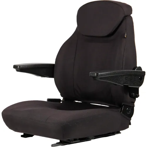 Concentric™ 440 Series Premium High-Back Seat with Arm Rests, Cordura ...