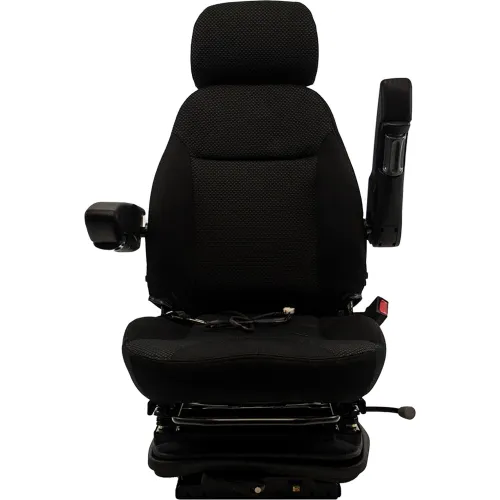 Concentric™ 470 Series High-Back Heavy Duty Seat with Arm Rests & Slide ...