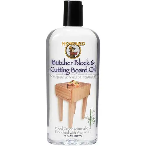 Howard Cutting Board Oil 12 oz. Bottle 6/Case