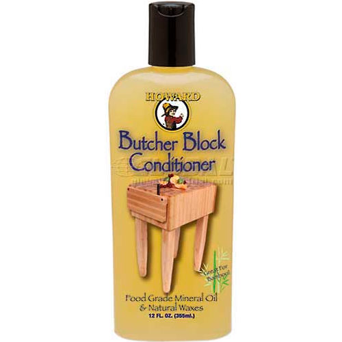 Howard Butcher Block Conditioner 12 oz. Bottle 6/Case