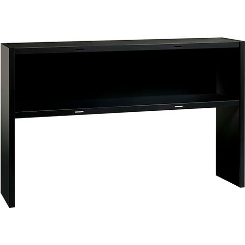 Hirsh Industries® Modular Steel Stackon Desk Hutch 60"W Black