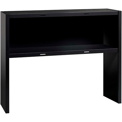 Hirsh Industries® Modular Steel Stackon Desk Hutch 48"W Black