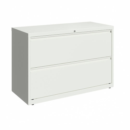 Hirsh Industries® 42" Wide 2Drawer Lateral File White