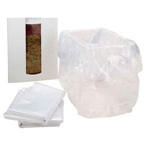 HSM® Shredder Bags, 23" x 18" x 60", 50/Box, Fits FA400 (Double Bin Set Up)