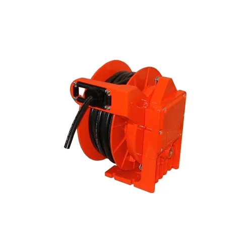 Lind Equipment 8040-T 40' 12/3 SJTW Cable Reel, 15A Triple Outlet