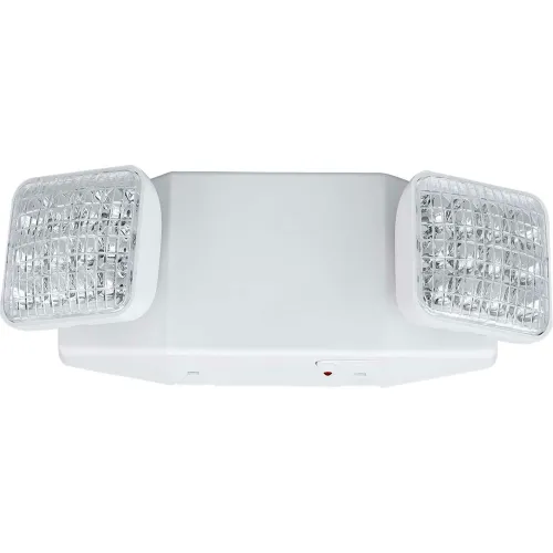 Compass Lighting CU2SQ LED Emergency Light, Square Heads, White, NiCad ...